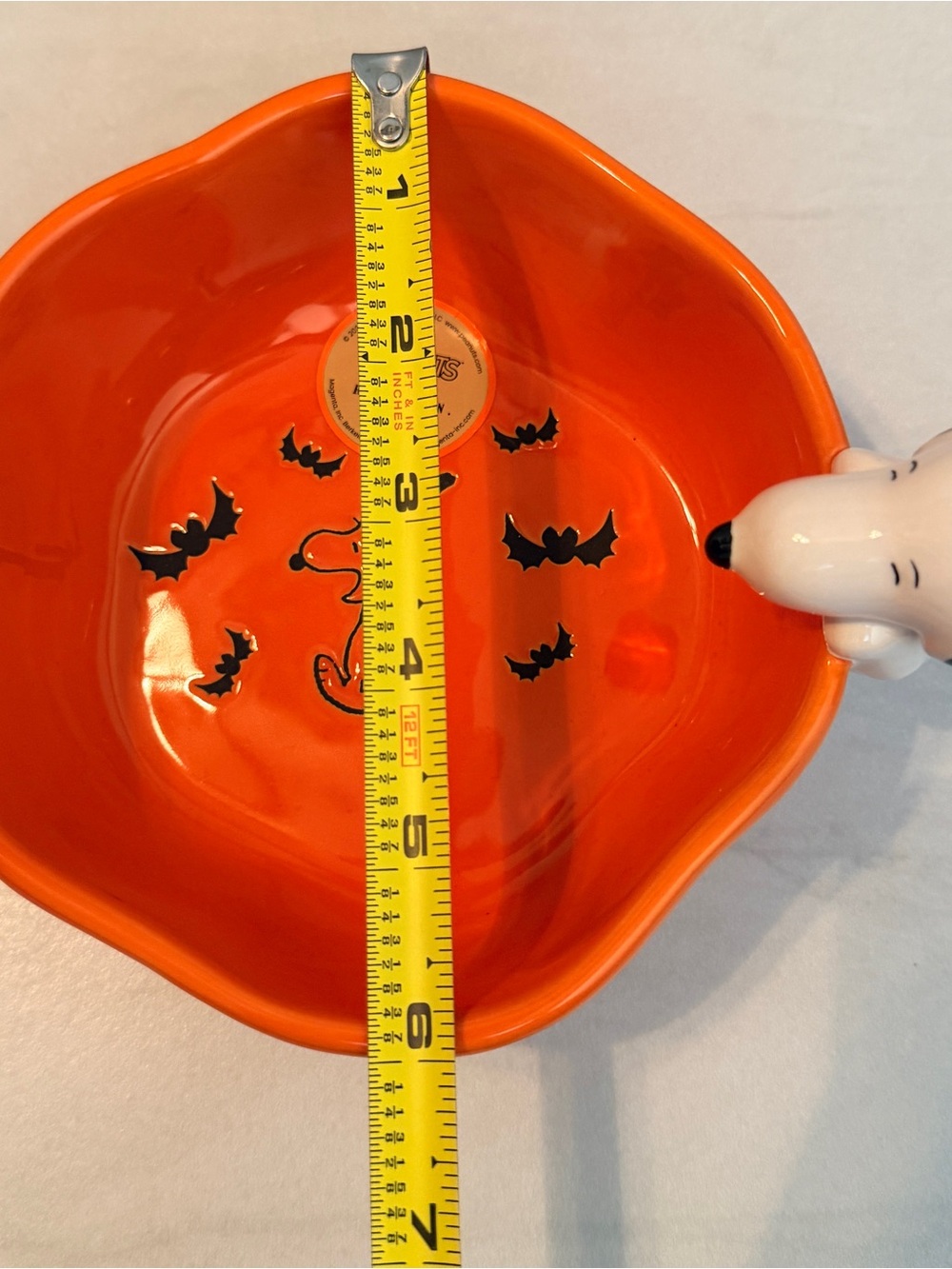Peanuts Snoopy "Spooky Season” Rae Dunn Candy Bowl Dish 6 inch - Picture 5 of 8